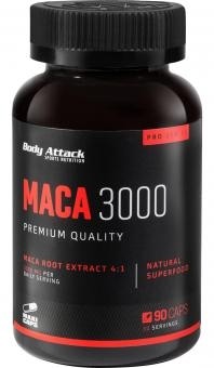 Body Attack Maca 3000 - 90 Caps