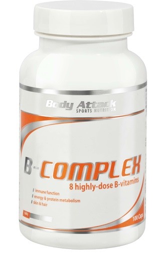 Body Attack B-Complex 100 Kapsel