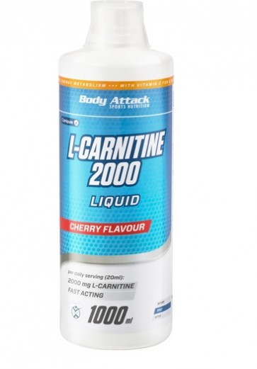 Body Attack L-Carnitine Liquid, 1000ml