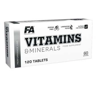 FA Nutrition Performance Vitamins & Minerals 120 Tabl.