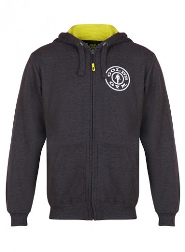 Gold´s Gym GGSWT007 - Charcoal Zip Hoodie