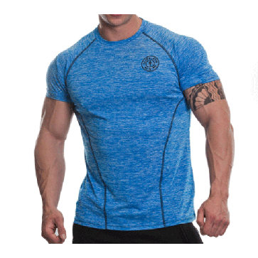 Gold´s Gym GGTS060 Raglan T-Shirt - Blue Marlin