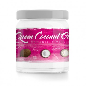 Gymqueen Coconut OIL 400ml Glas