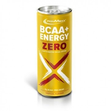 IronMaxx BCAA+Energy Zero Drink - 24x330ml