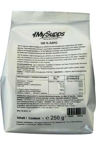 MySupps 100% AAKG 250g