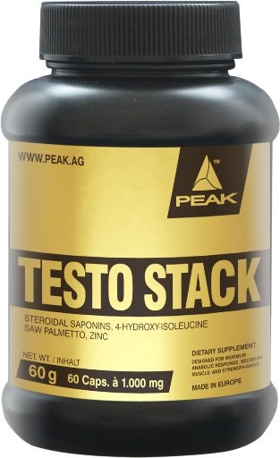 Peak Testo Stack - 60 Kapsel