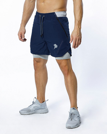 PROBROWEAR - Performance Shorts Navy