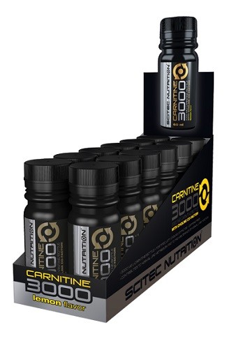 Scitec SHOT L-Carnitine 3000 (12x60ml) lemon