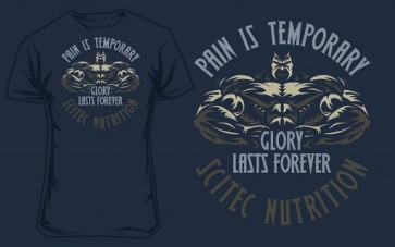 Scitec T-Shirt Pain is Temporary