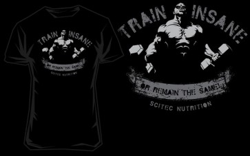 Scitec T-Shirt Train insane