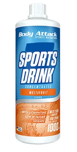 Body Attack Sports Drink Zero 1000 ml