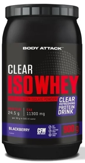 Body Attack Clear Iso Whey 900g