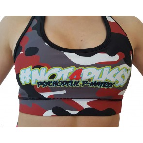 BPS-Pharma - Bra/Top ohne Pad Camo Red