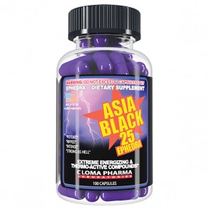 Cloma Pharma Asia Black  - 100Kaps