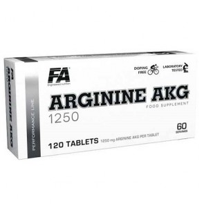 FA Nutrition Performance Arginine AAKG - 120 Tabs