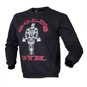 Gold´s Gym Crewneck Sweater - charcoal/dunkelgrau