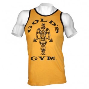 Gold´s Gym Muscle Joe Contrast Tank gold