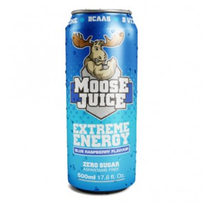 Muscle Moose Juice Energy BCAA Drink Zero Sugar - (12x500ml)