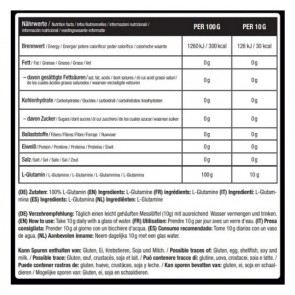 Blackline 2.0 Core L-Glutamin 500g Dose
