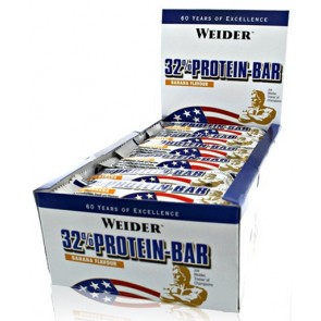 Weider 32% Protein Bar 24x60g Vanille